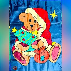 Boyd’s Bears Christmas Flag 38”x27”